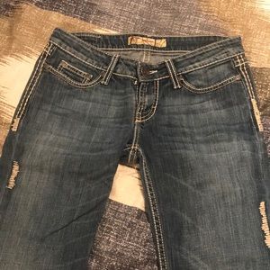 BKE Sabrina jeans, size 25 long/tall.